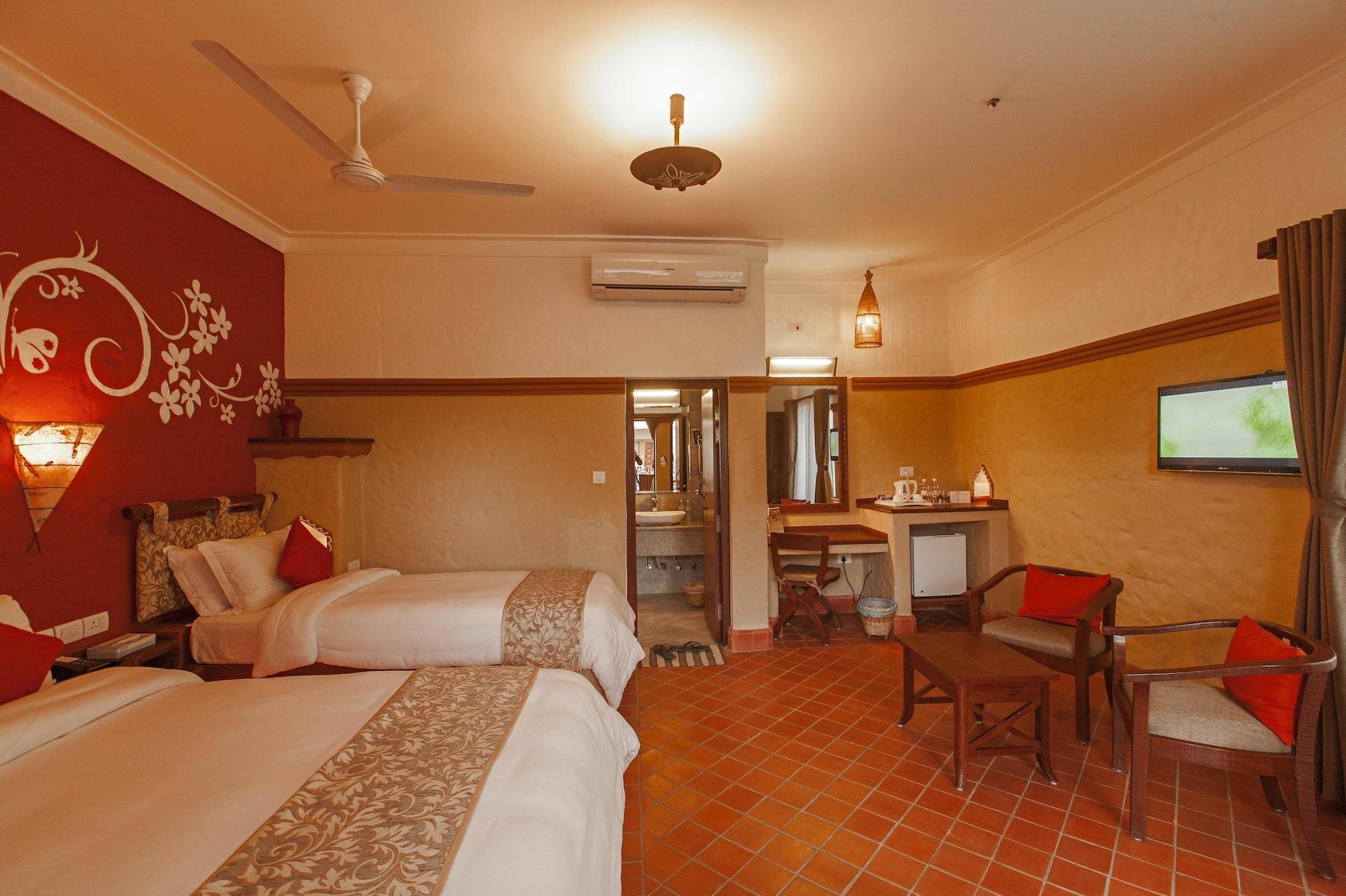 Green Park Chitwan Sauraha Exterior foto